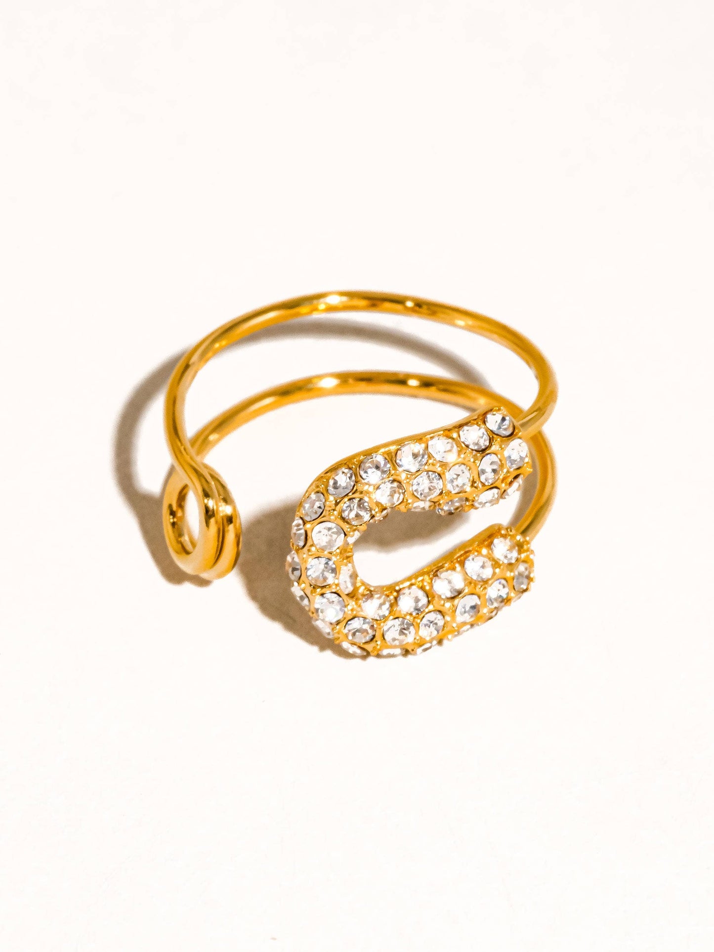 Destiny Rhinstone Glam Ring