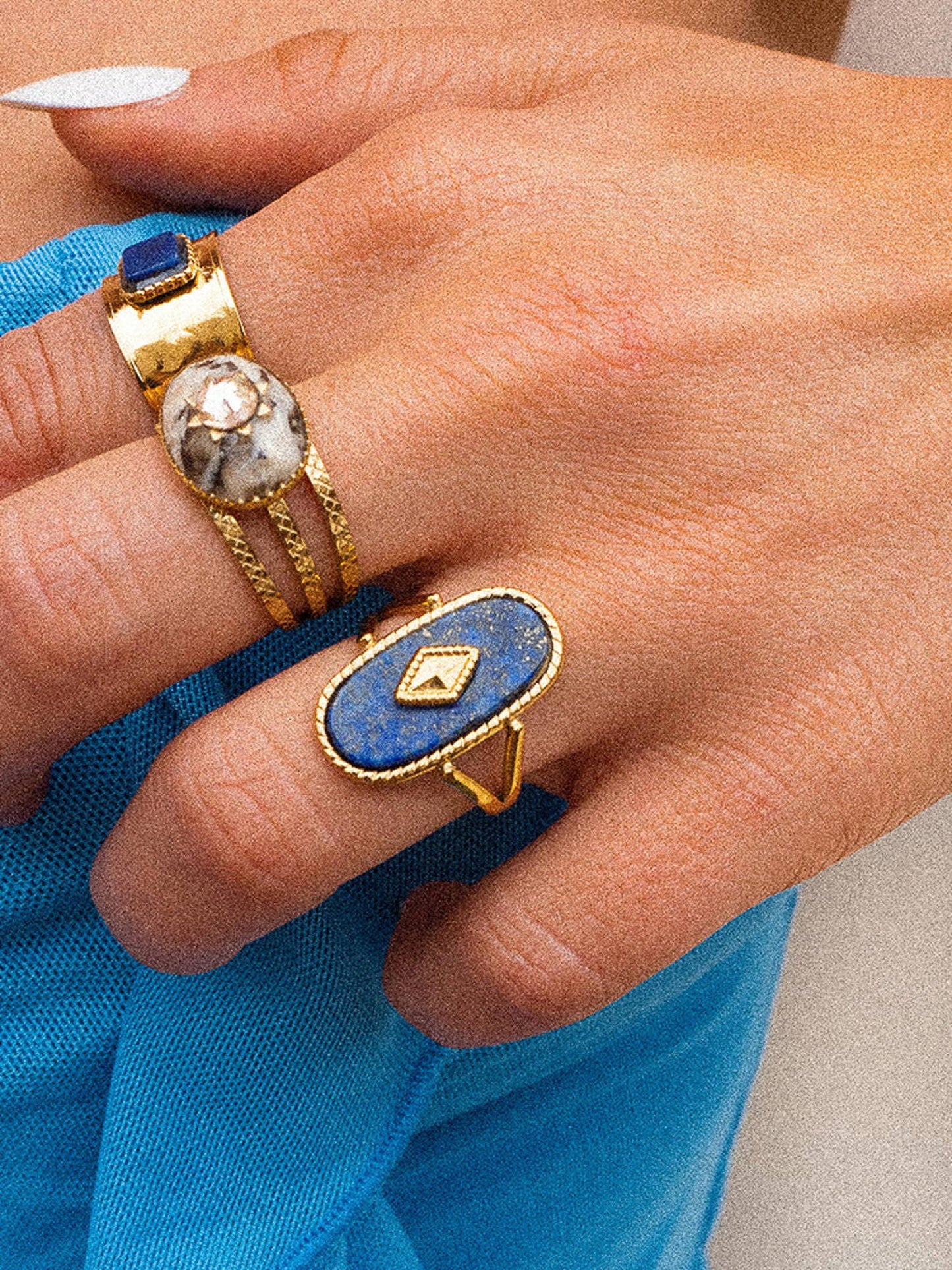 Lapis Lazuli Stone Ring