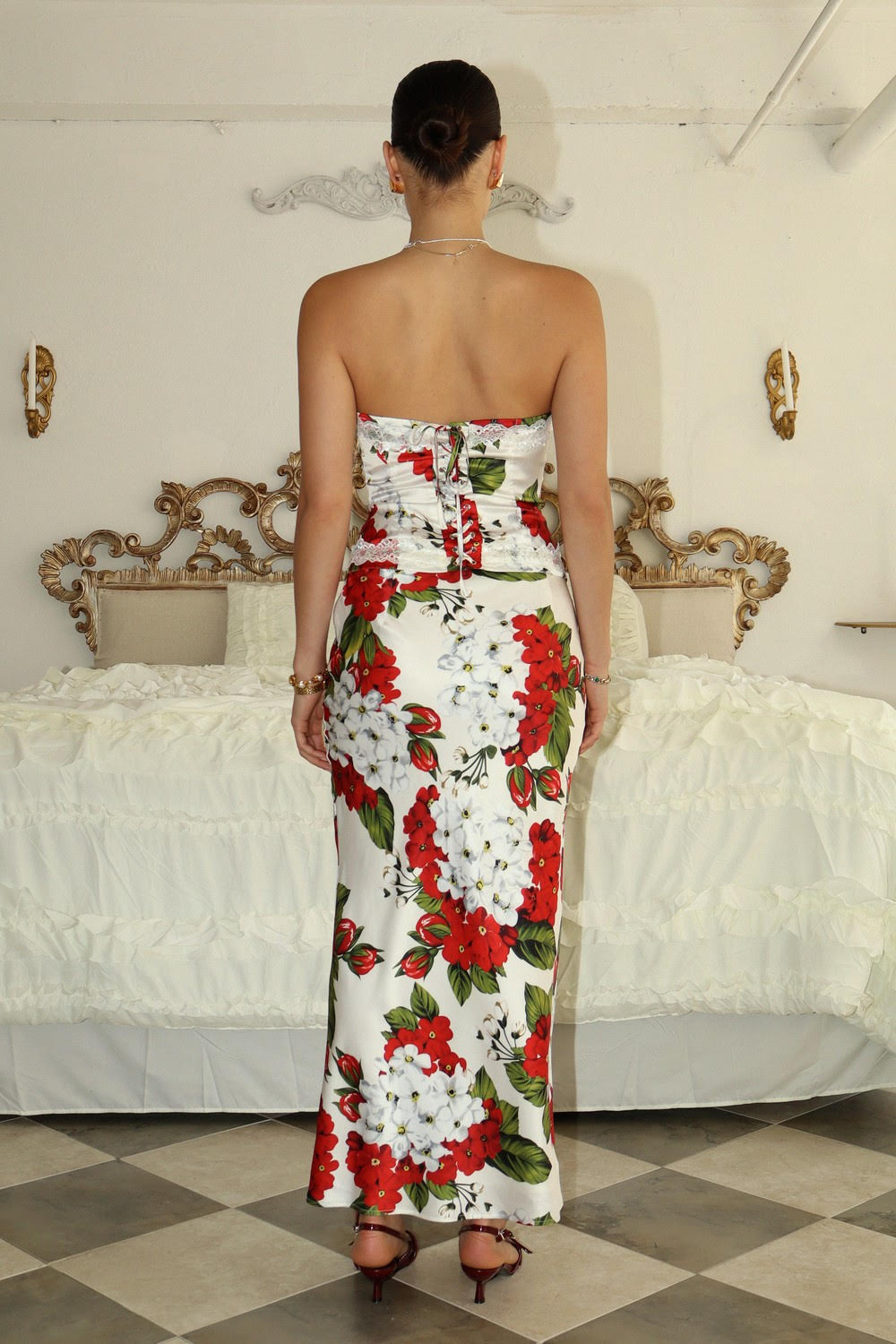 LAYLA FLORAL TWO-PIECE SET