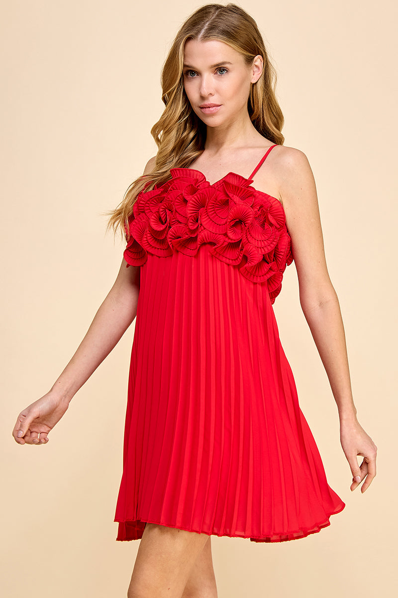 RED DARLING DRESS