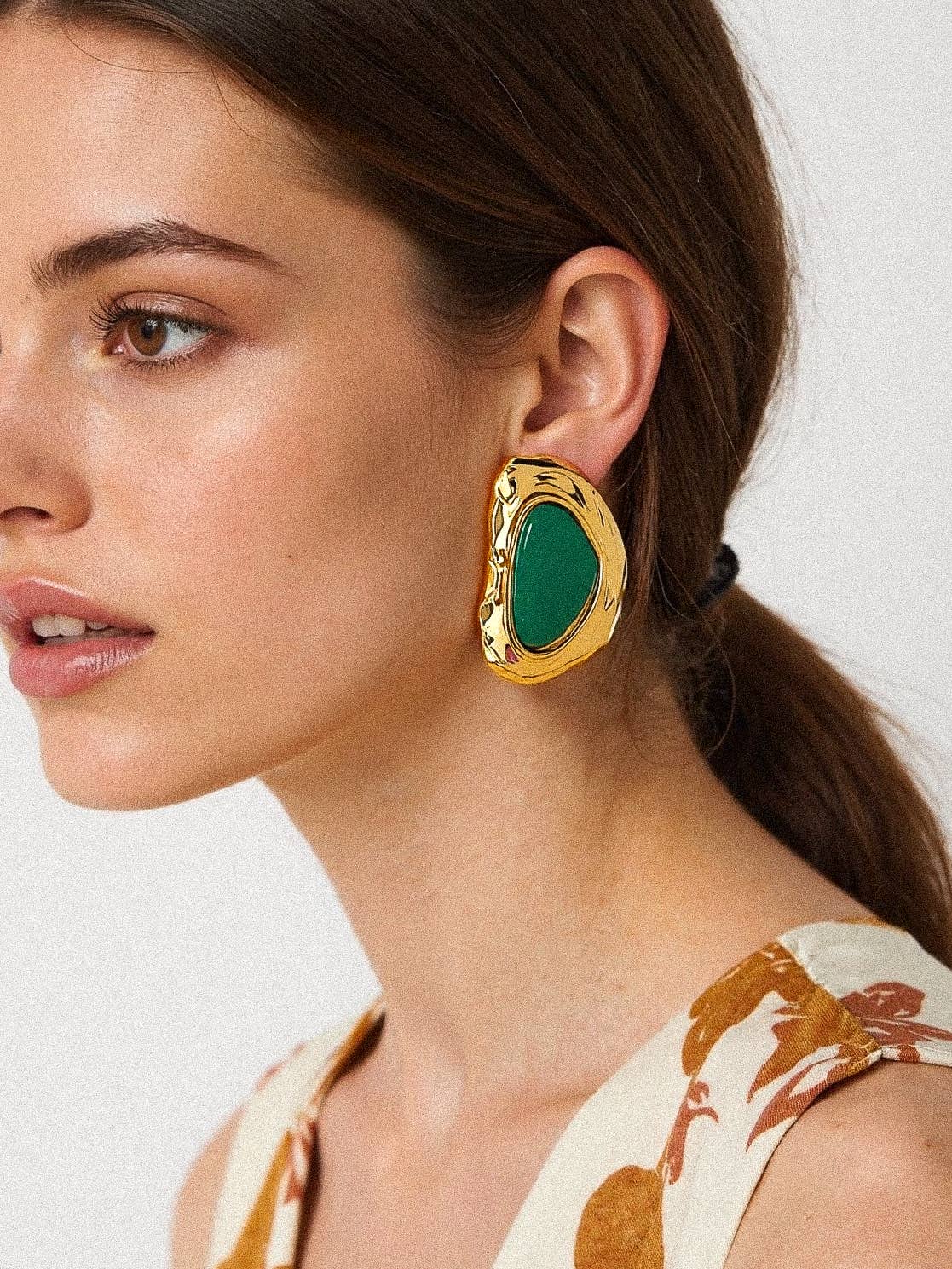 Midori Stone Stud