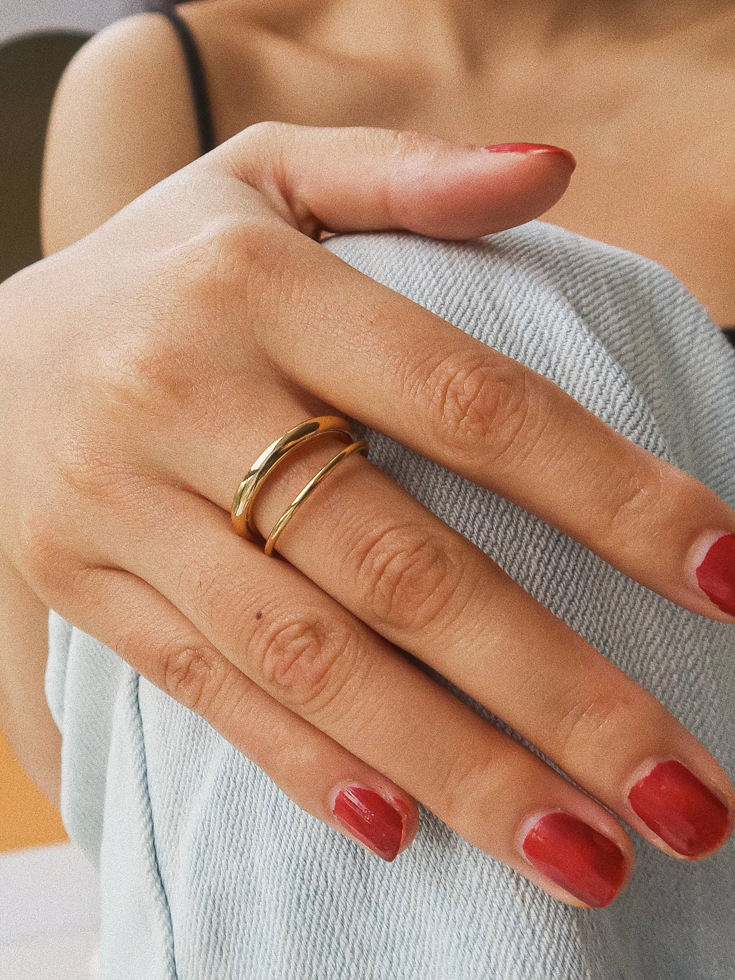 Hana Double Band Ring