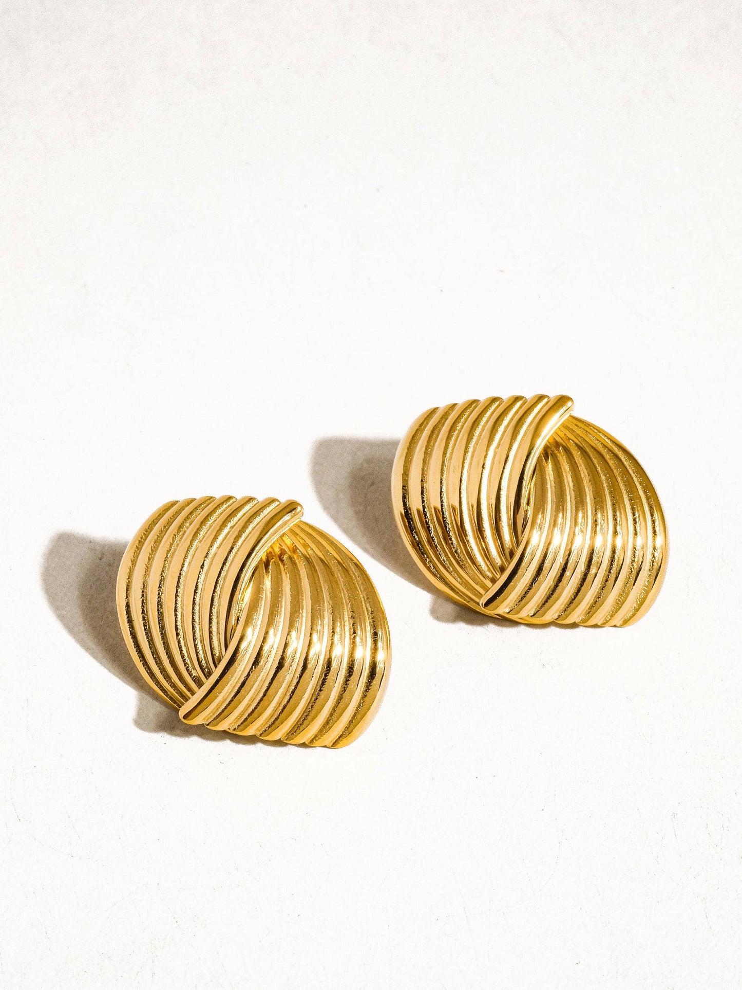 Athens Wavy Studs