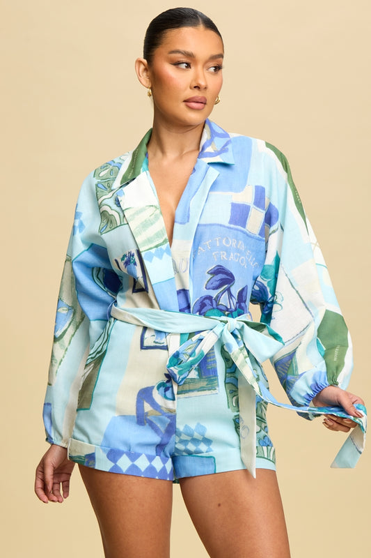 Amalfi Coast Romper