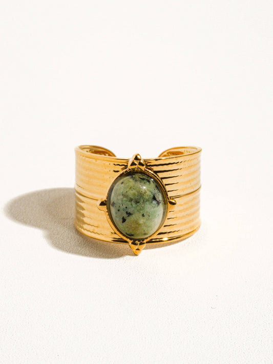 Oasis Stone Bold Adjustable Ring