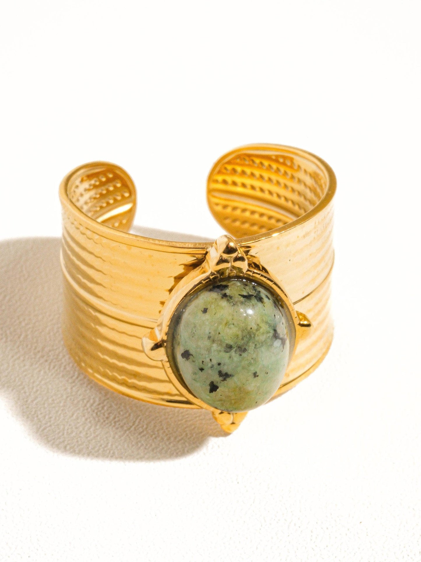 Oasis Stone Bold Adjustable Ring