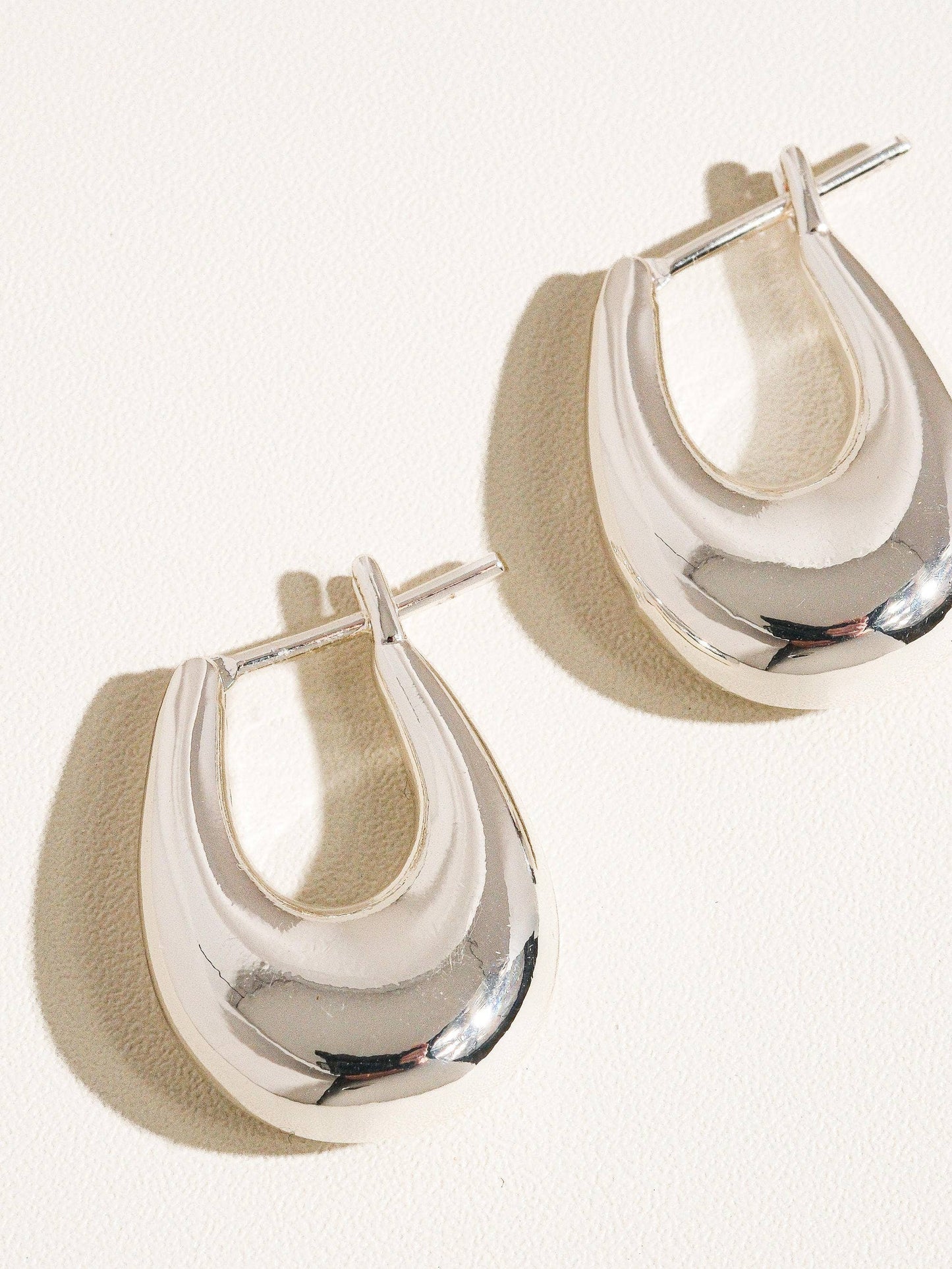 Quinn Droplet Hoop Earring
