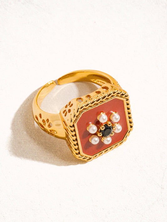 Rouge Vintage Adjustable Ring