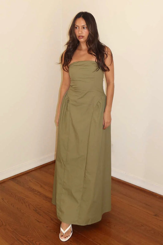 Olive Maxi Dress