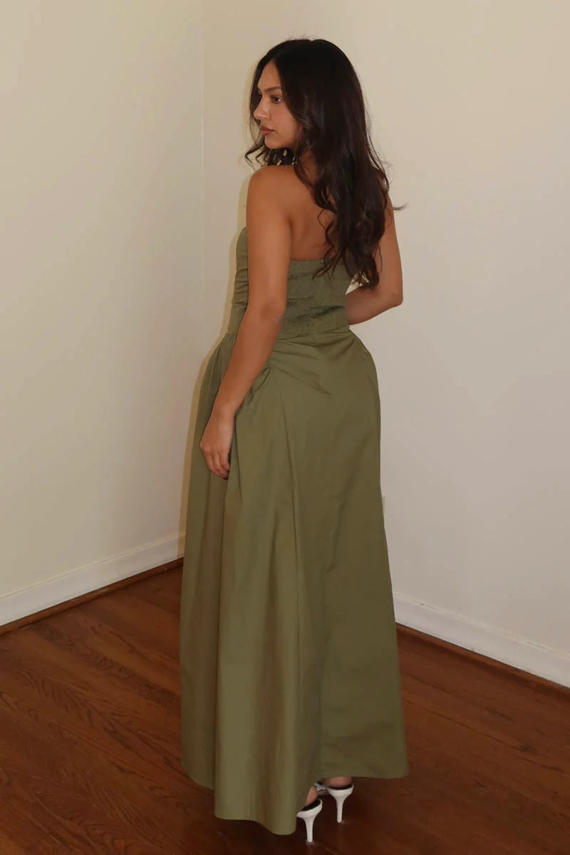 Olive Maxi Dress
