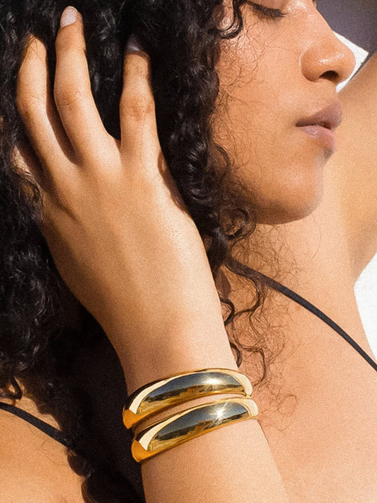 Kimmie Gold Bangle