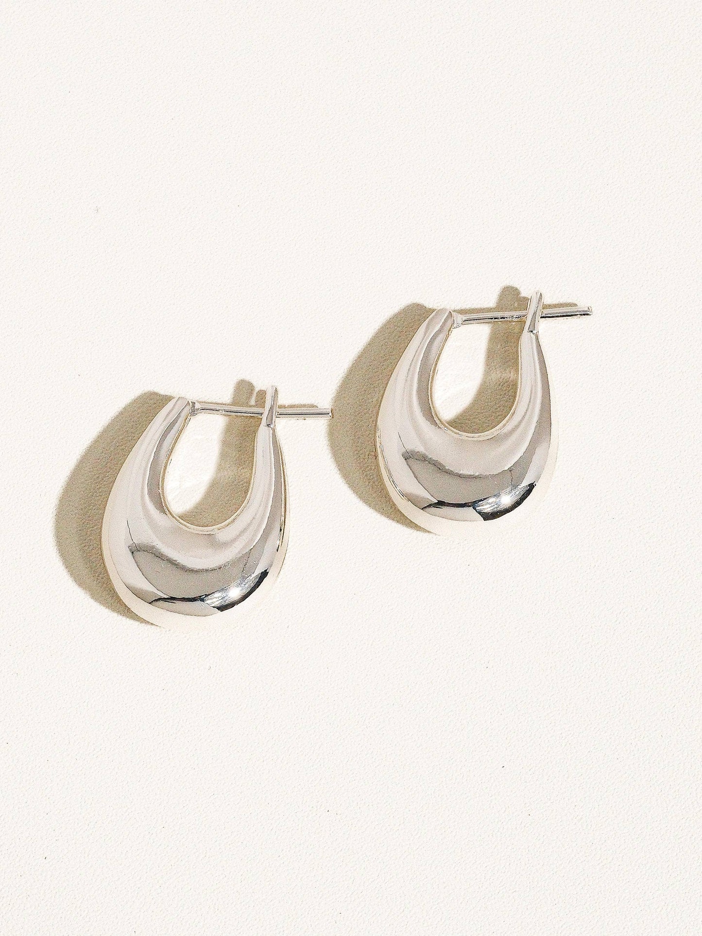 Quinn Droplet Hoop Earring