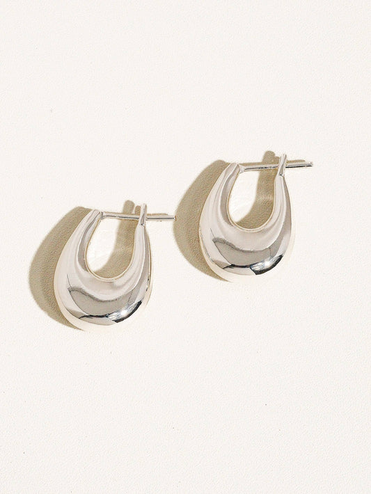 Quinn Droplet Hoop Earring